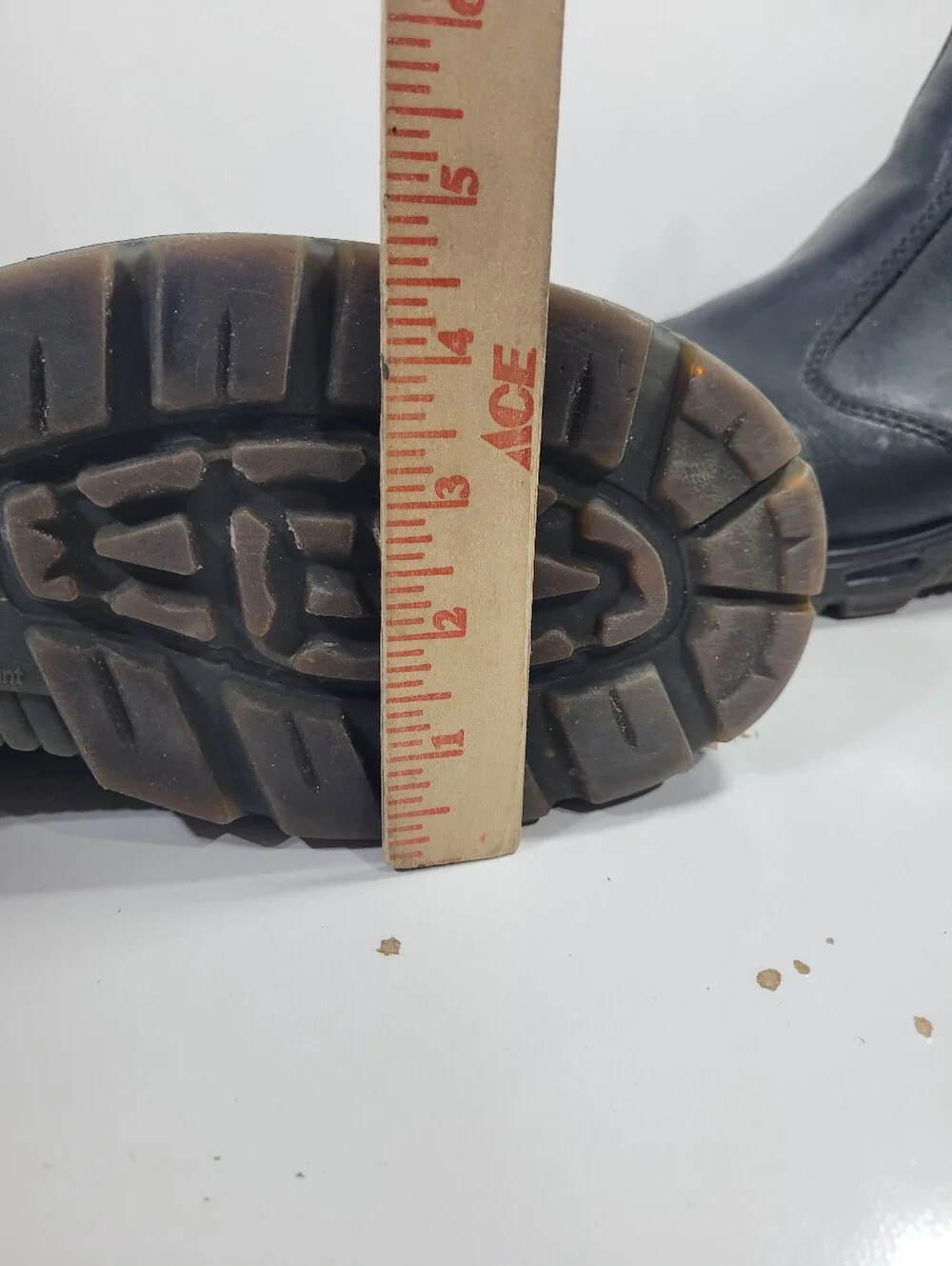 Redback Easy Escape Steel Toe Black Leather Chelsea Work Boots Men Size 11 US